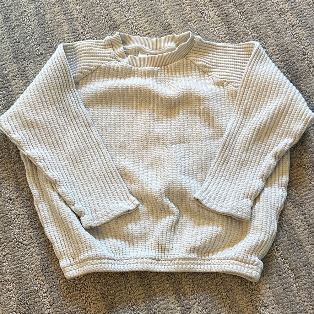 Zara Kids Cream Sweater